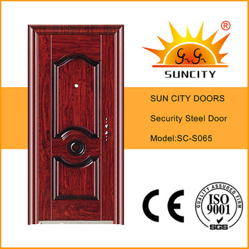 Top Sales India Tür dekorative Stahltüren (SC-S065)